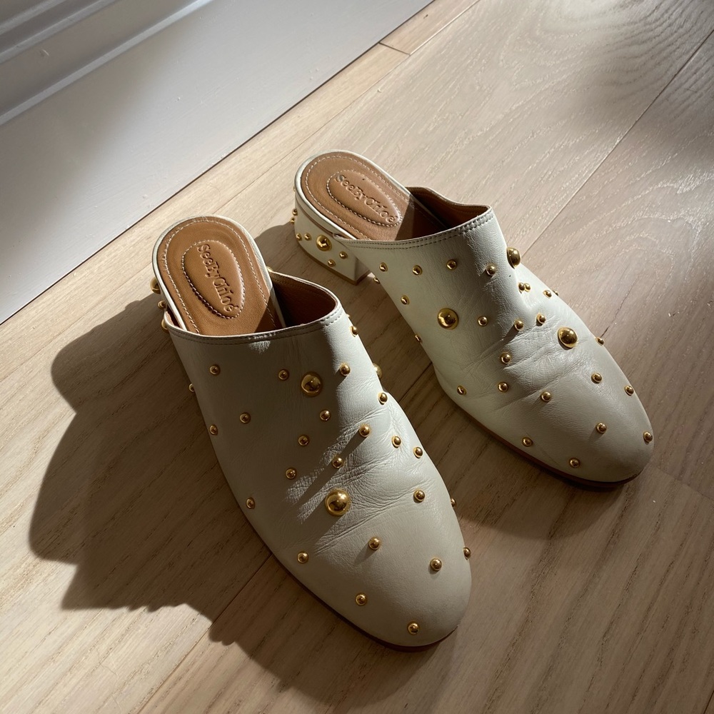 See by Chloe clogs